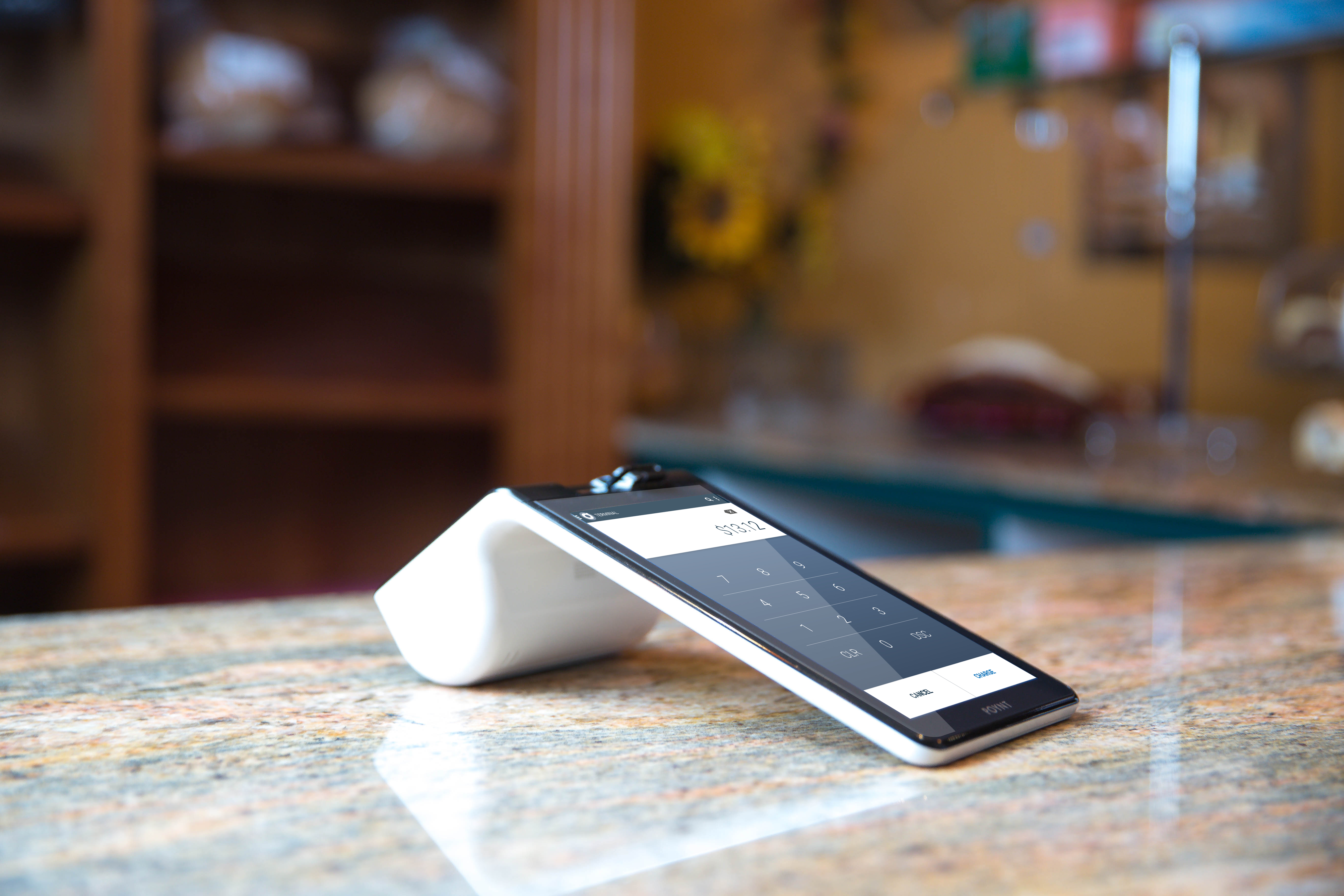 Poynt - Merchant screen on counter.jpg
